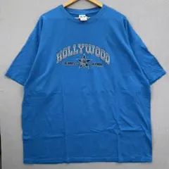US古着 デルタ ハリウッド ロゴ Tシャツ 3XLのサムネイル