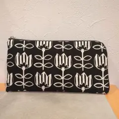 チューリップ柄 長財布