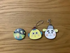 コジコジ　キーホルダーと缶バッジセット