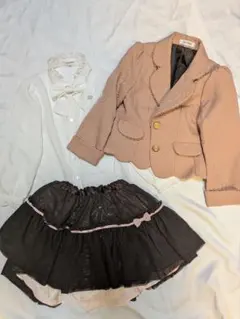 アリサナ　120 女の子　フォーマルセット ジャケット・スカート　入学式