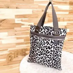 人気【レスポートサック×メゾンドリーファー】限定コラボ アニマル柄 トートバッグ