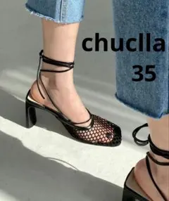 Square-toe lace up pumps sb-6 chs19のサムネイル