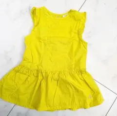 プチバトー　6M 67cm ノースリーブ　ワンピース