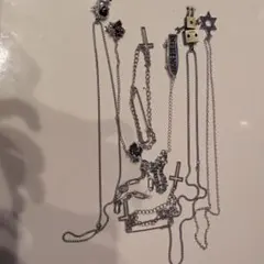 ユニークデザイン ネックレスセット