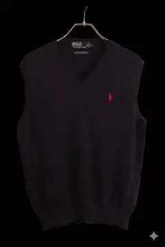 Polo by Ralph Lauren Vネックベスト ネイビー