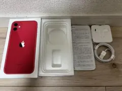 【箱のみ】Apple iPhone 11 レッド Red付属品付き