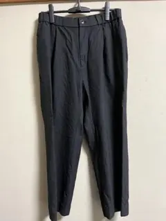裾上済みATON Wool Tropical Tapered Easy Pant