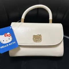 HELLO KITTY アイボリー ハンドバッグ