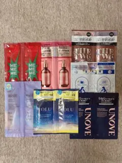 【新品】お試し用シャンプー&リンス　7点まとめて売り