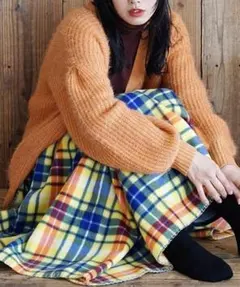 フェイバリット フリース ブランケット［M］イエロー 140×100cm