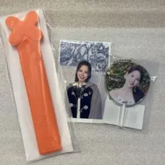 NiziU オンラインくじ マコ　トレカ うちわカバー