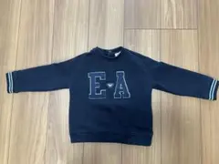 EMPORIO ARMANIロゴ ネイビートレーナー24M92㎝