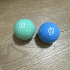 ゴルフボールセット 緑と青 トヨタ　クラウン