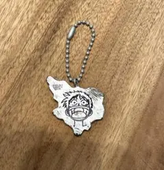 ワンピース　ONE PIECE ルフィ　キーホルダー　レトロ