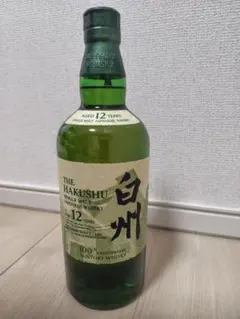 【最終値下げ】新品未開封　白州12年 シングルモルトウイスキー 100周年 サントリー 白州 12年 シングルモルト 100周年記念 蒸溜所ラベル