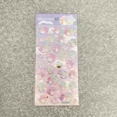 サンリオ　ぷくっとシール　キキララ　リトルツインスターズ