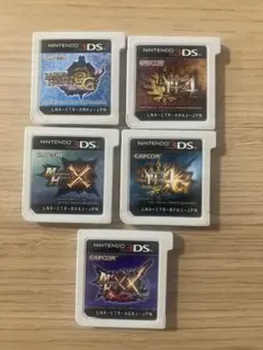 3ds モンスターハンター 3g 4 4g クロス ダブルクロス ソフトのみ