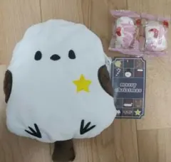 カルディ クリスマスポシェット シマエナガ いちごマシュマロ付き