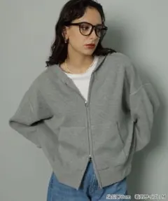 Arpege story☆ パーカープルオーバー新品未使用☆グレー/M Arpege story☆ パーカープルオーバー新品未使用☆グレー/M apres jour