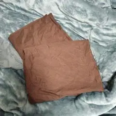 ベ*ー様 枕カバー2セットブラウン