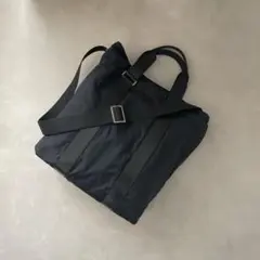 サルヴァトーレフェラガモ ナイロン レザー トートバッグ 2way ブラック