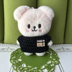 skzoo 10㎝ぬいぐるみ ぬい服 スンミン　セーター　黒