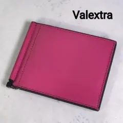 Valextra　ヴァレクストラ　マネークリップ　折り財布　ピンクのサムネイル