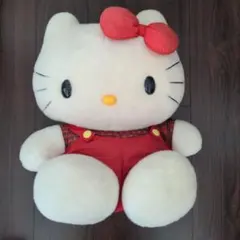 1990年代後半 サンリオ ハローキティ レトロ 特大 LL ぬいぐるみ 年代物