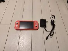 Nintendo Switch Lite コーラル 本体 充電器 動作確認済