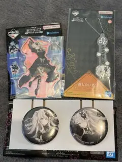 一番くじ ホロライブ 獅白ぼたん まとめ売り アクスタ 缶バッジ チャーム