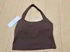 CRZ YOGA ホルターネック ヨガウェア ブラウン