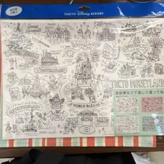 未開封　東京ディズニーリゾート 塗り絵