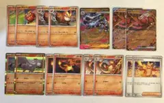 インフェルノx 炎タイプ　デッキパーツ　まとめ売り