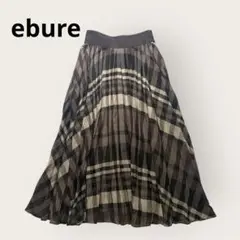ebure ロングスカート　チェック柄　36のサムネイル