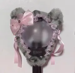 ENHYPEN ペンライトカバー　バージョン2 ヒョウ　ピンク　リボン