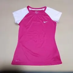 Nike DRI-FIT 半袖Tシャツ Lサイズ ピンク　スポーツウエア