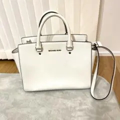 マイケルコース ハンドバッグ ホワイト