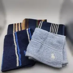 ◆3937 ラルフローレン　ハンカチ5点セットのサムネイル