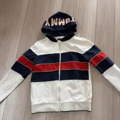 Tommy Hilfiger ストライプ フード付きパーカー