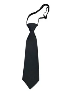 子供用ネクタイ ブラック フォーマル ワンタッチ ゴム式 卒園式 入学式