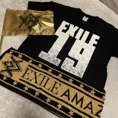 EXILE 19 Tシャツ フラッグ タオル セット