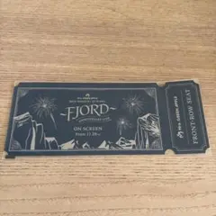 FJORD 10周年記念ライブ チケット　映画館