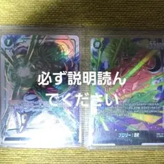 ブロリーsec、c☆2枚セット