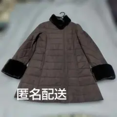 GIVENCHY　ブラウン　キルティングコート　40号のサムネイル