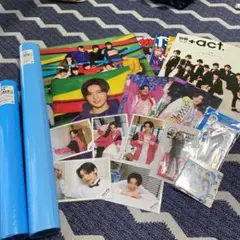 SnowMan 目黒蓮　アクスタ　公式写真などセット販売