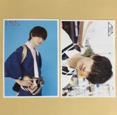 M!LK 佐野勇斗 グッズ フォト 生写真 2枚セット トレカ