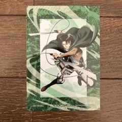 進撃の巨人 キャラ福くじ オンライン 特典 ブロマイド リヴァイ