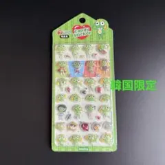 ケロロ軍曹【韓国限定】キャンディステッカー シール グリーン
