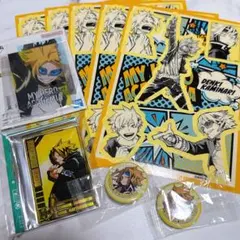 ヒロアカ カスタムステッカー　ステータスカードコレクション 上鳴電気セット　くじ