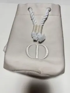Dior ホワイト 巾着袋